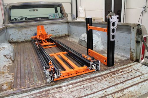 Tailgate adaptor - 650 mm